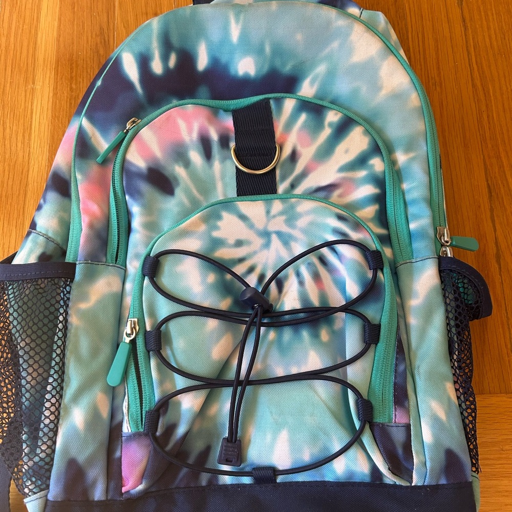 Pottery barn Teen Tie-Dye Backpack with Front Pocket